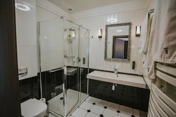 Фото номера Просторный двухместный номер с 2 отдельными кроватями Отель Hotel Toscania г. Włoszakowice 5